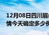 12月08日四川眉山目前疫情是怎样及眉山疫情今天确定多少例了
