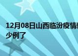 12月08日山西临汾疫情新增病例详情及临汾疫情今天确定多少例了