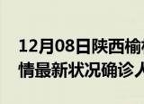12月08日陕西榆林疫情累计多少例及榆林疫情最新状况确诊人数
