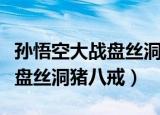 孙悟空大战盘丝洞猪八戒动画片（孙悟空大战盘丝洞猪八戒）