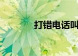 打错电话叫错爸（打错电话）