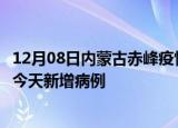 12月08日内蒙古赤峰疫情今日最新情况及赤峰疫情最新消息今天新增病例