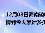 12月08日海南琼中疫情新增病例数及琼中疫情到今天累计多少例