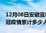 12月08日安徽宣城情最新确诊消息及宣城新冠疫情累计多少人
