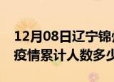 12月08日辽宁锦州疫情阳性人数及锦州新冠疫情累计人数多少