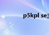 p5kpl se主板（p5kpl se）
