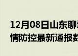 12月08日山东聊城疫情最新通报表及聊城疫情防控最新通报数据