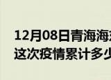 12月08日青海海东疫情消息实时数据及海东这次疫情累计多少例