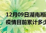 12月09日湖南湘西疫情今日数据及湘西最新疫情目前累计多少例