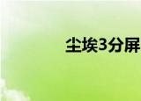尘埃3分屏（尘埃3 没反应）