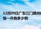 12月09日广东江门滁州疫情总共确诊人数及江门安徽滁州疫情一共有多少例