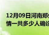 12月09日河南郑州目前疫情是怎样及郑州疫情一共多少人确诊了