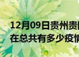 12月09日贵州贵阳疫情新增确诊数及贵阳现在总共有多少疫情