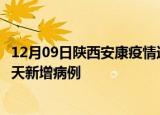 12月09日陕西安康疫情近期数据今天及安康疫情最新消息今天新增病例