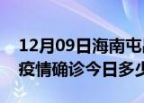 12月09日海南屯昌疫情最新情况统计及屯昌疫情确诊今日多少例