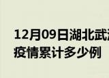 12月09日湖北武汉疫情情况数据及武汉这次疫情累计多少例