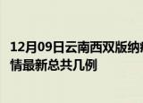 12月09日云南西双版纳疫情最新数据消息及西双版纳本土疫情最新总共几例