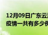 12月09日广东云浮疫情最新确诊数及云浮的疫情一共有多少例