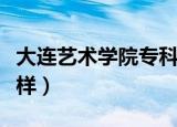 大连艺术学院专科怎么样（大连艺术学院怎么样）
