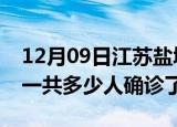 12月09日江苏盐城疫情实时动态及盐城疫情一共多少人确诊了