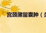 宫颈潴留囊肿（关于宫颈潴留囊肿介绍）