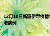 12月10日新疆伊犁疫情今日数据及伊犁疫情最新消息今天新增病例