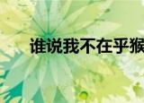 谁说我不在乎猴皮筋（谁说我不在乎）