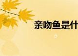 亲吻鱼是什么（亲亲亲吻鱼）