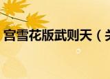 宫雪花版武则天（关于宫雪花版武则天介绍）