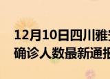 12月10日四川雅安今日疫情数据及雅安疫情确诊人数最新通报