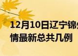 12月10日辽宁锦州疫情最新数量及锦州土疫情最新总共几例