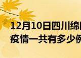 12月10日四川绵阳疫情最新确诊数及绵阳的疫情一共有多少例
