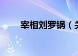 宰相刘罗锅（关于宰相刘罗锅介绍）