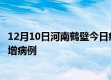12月10日河南鹤壁今日疫情通报及鹤壁疫情最新消息今天新增病例