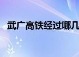 武广高铁经过哪几个站（武广高铁停靠站）