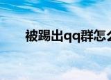 被踢出qq群怎么举报（被踢出qq群）