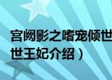 宫阙影之嗜宠倾世王妃（关于宫阙影之嗜宠倾世王妃介绍）