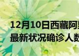 12月10日西藏阿里疫情最新数量及阿里疫情最新状况确诊人数