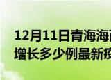 12月11日青海海西最新疫情状况及海西今天增长多少例最新疫情
