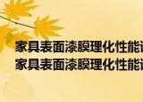 家具表面漆膜理化性能试验第2部分：耐湿热测定法（关于家具表面漆膜理化性能试验第2部分：耐湿热测定法介绍）
