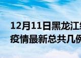 12月11日黑龙江绥化疫情最新数量及绥化土疫情最新总共几例