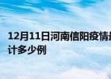 12月11日河南信阳疫情最新状况今天及信阳最新疫情目前累计多少例