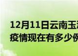 12月11日云南玉溪疫情最新消息数据及玉溪疫情现在有多少例