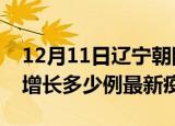 12月11日辽宁朝阳最新疫情状况及朝阳今天增长多少例最新疫情