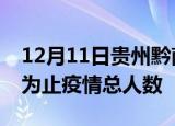 12月11日贵州黔南累计疫情数据及黔南目前为止疫情总人数