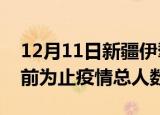 12月11日新疆伊犁疫情今天多少例及伊犁目前为止疫情总人数