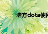 浩方dota使用教程（浩方dota）