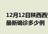 12月12日陕西西安疫情最新动态及西安疫情最新确诊多少例
