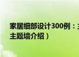 家居细部设计300例：主题墙（关于家居细部设计300例：主题墙介绍）
