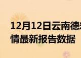 12月12日云南德宏疫情最新确诊数及德宏疫情最新报告数据
